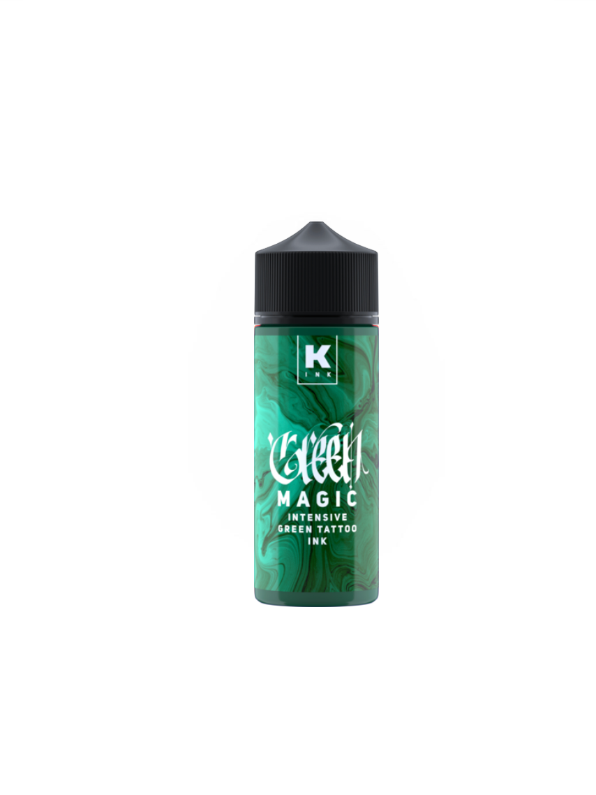 Краска КРАСКА Tattoo Ink Green Magic intensive green