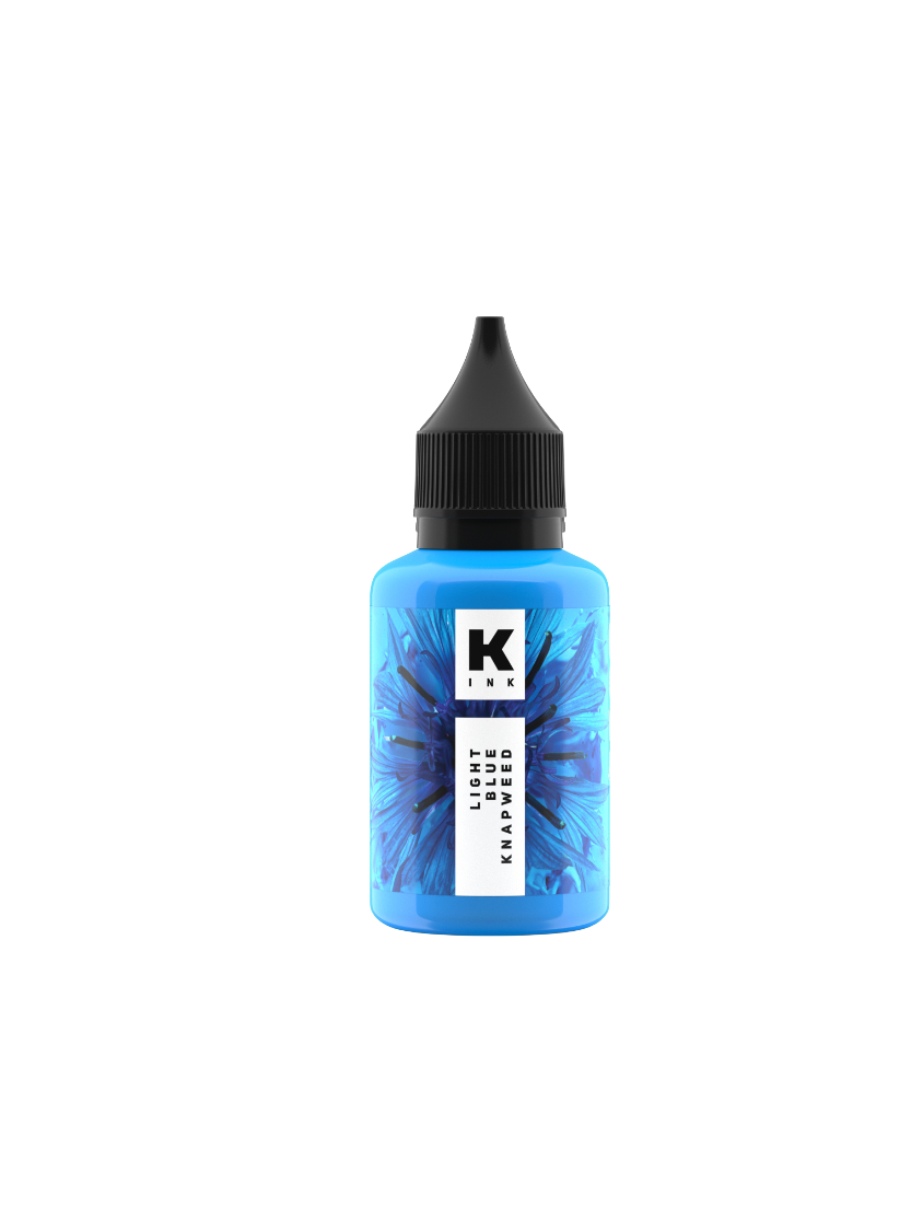 KRASKA Tattoo Ink Light Blue Knapweed 0.5 oz