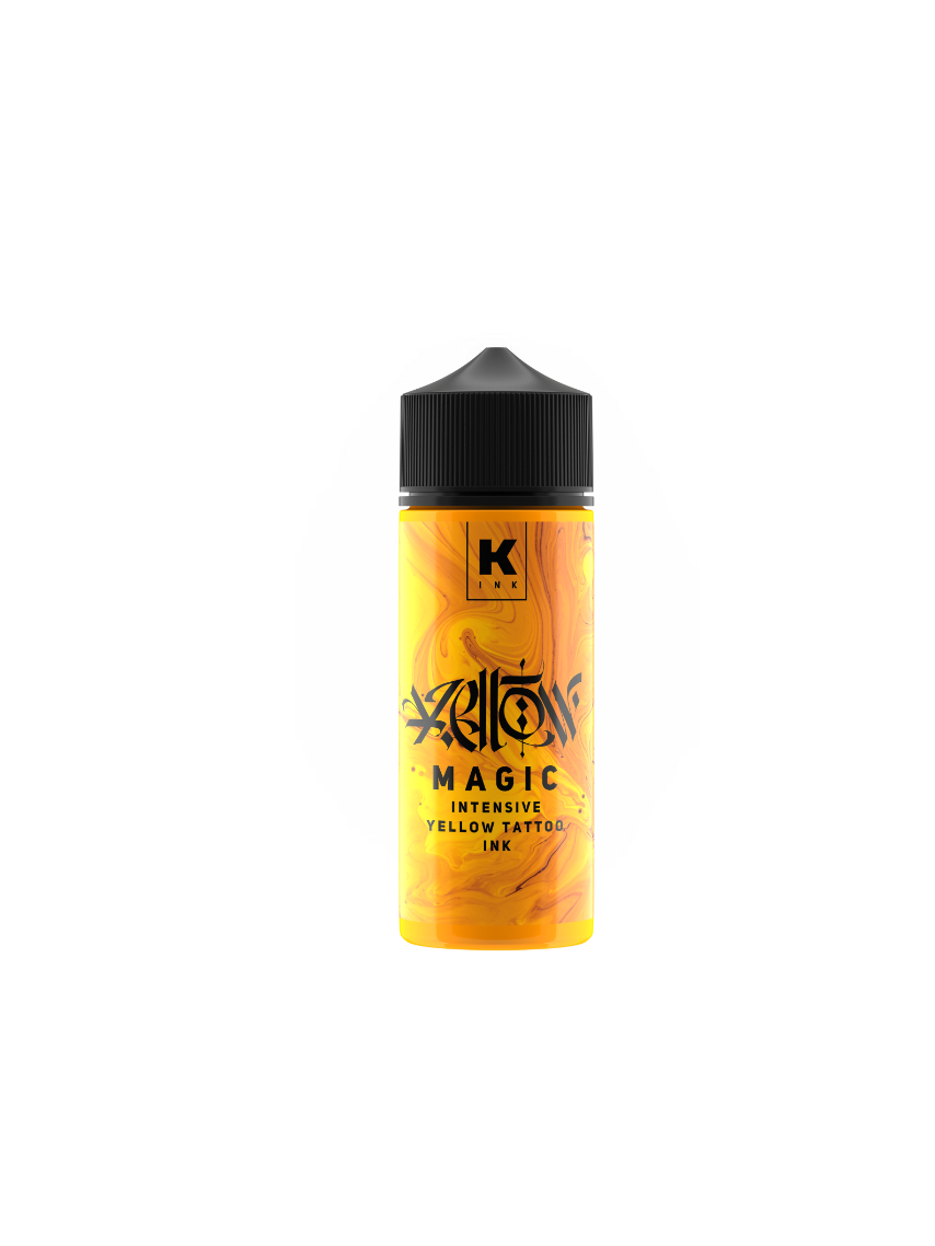 KRASKA Tattoo Ink Yellow Magic intensive yellow