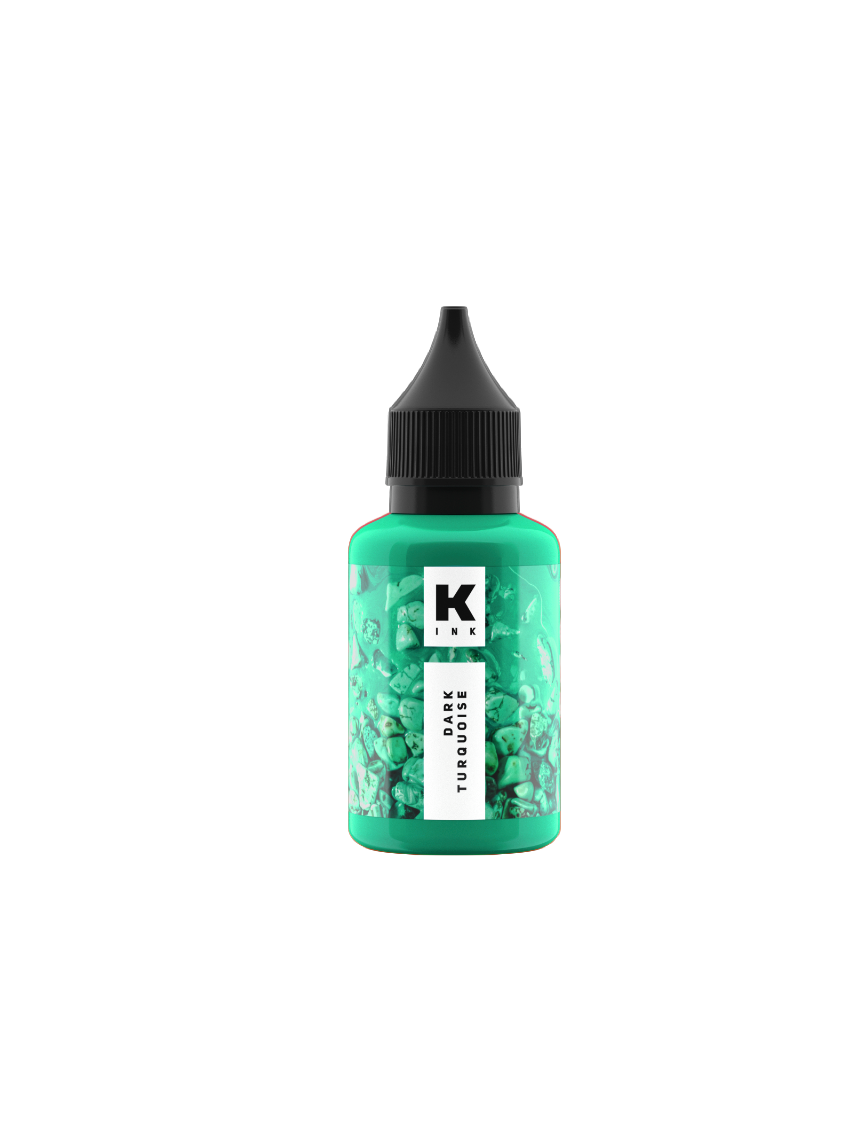 Краска КРАСКА Tattoo Ink Темная бирюза 0.5 oz