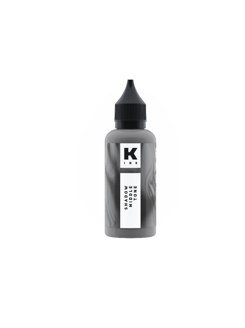 Краска КРАСКА Tattoo Ink Краска теневая средний тон 1.7 oz