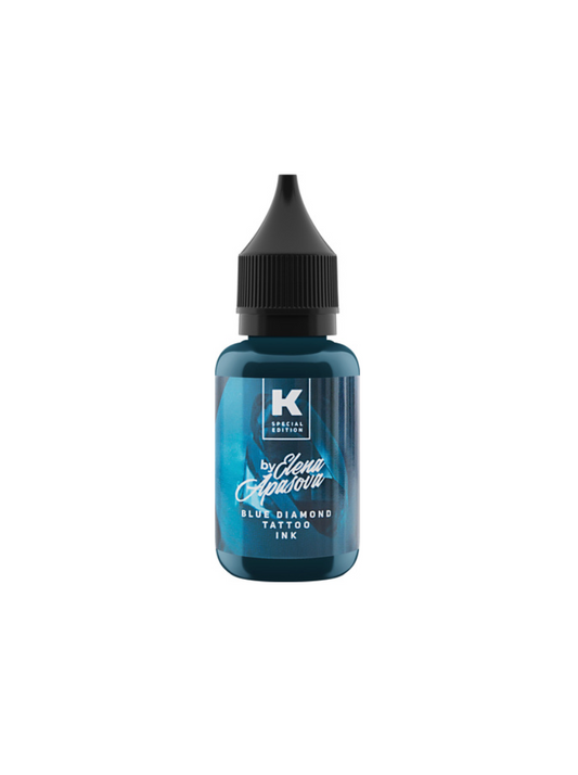 KRASKA Tattoo Ink Blue Diamond 1 oz