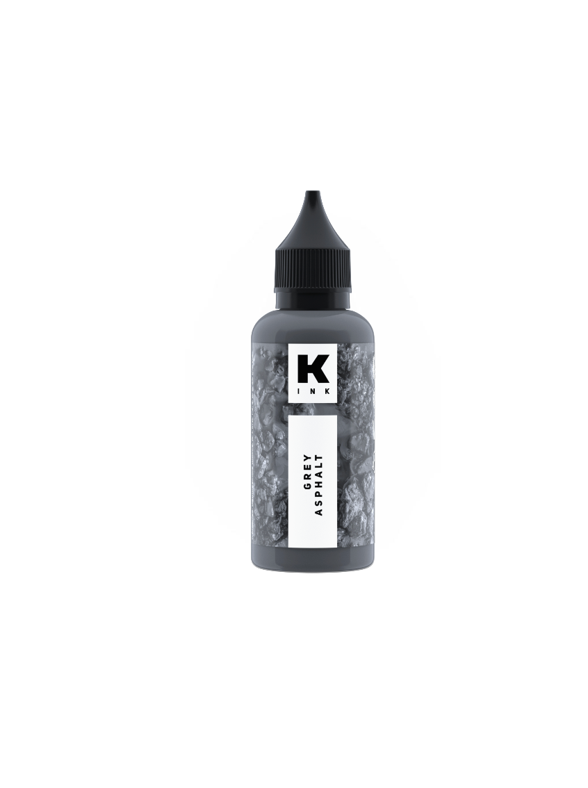 KRASKA Tattoo Ink Asphalt Gray 1.7 oz